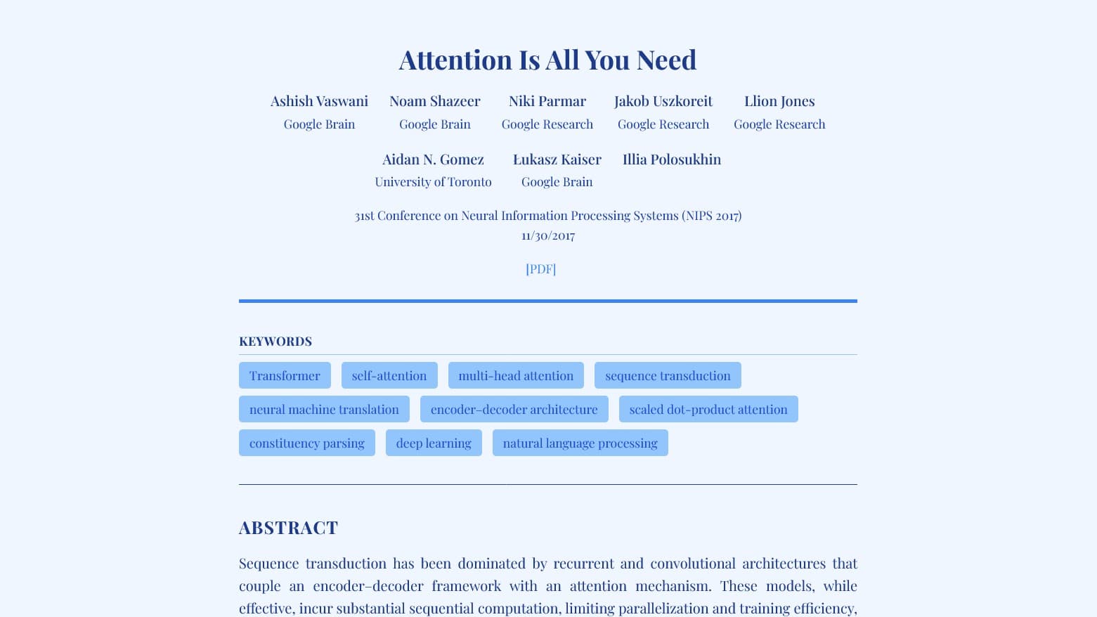 Minimal Conference